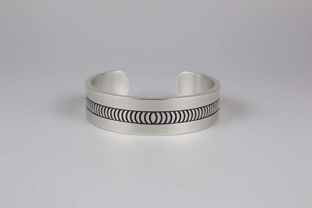 Crescent Design Aluminum Cuff