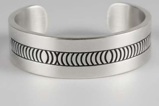 Crescent Design Aluminum Cuff