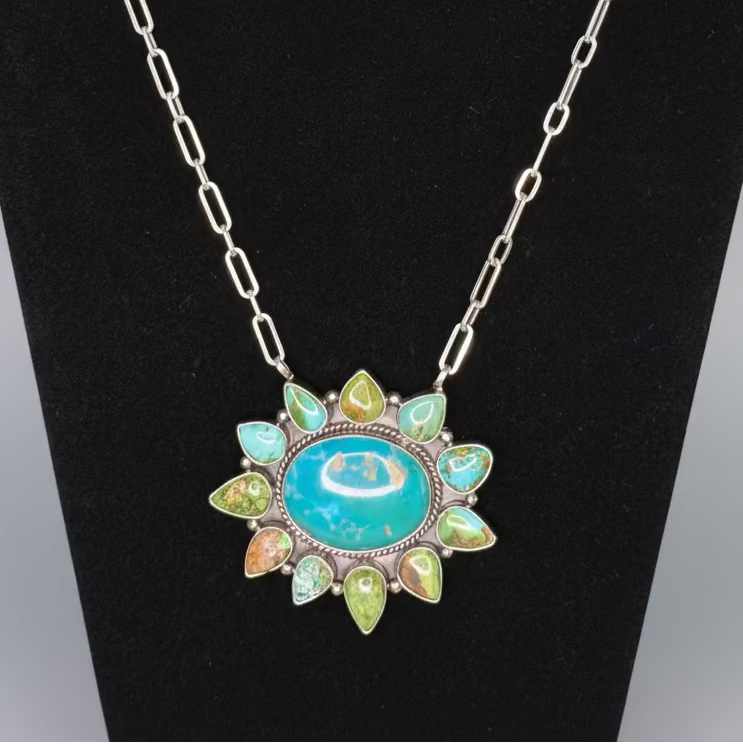 Sonoran Gold 12 Stone Necklace
