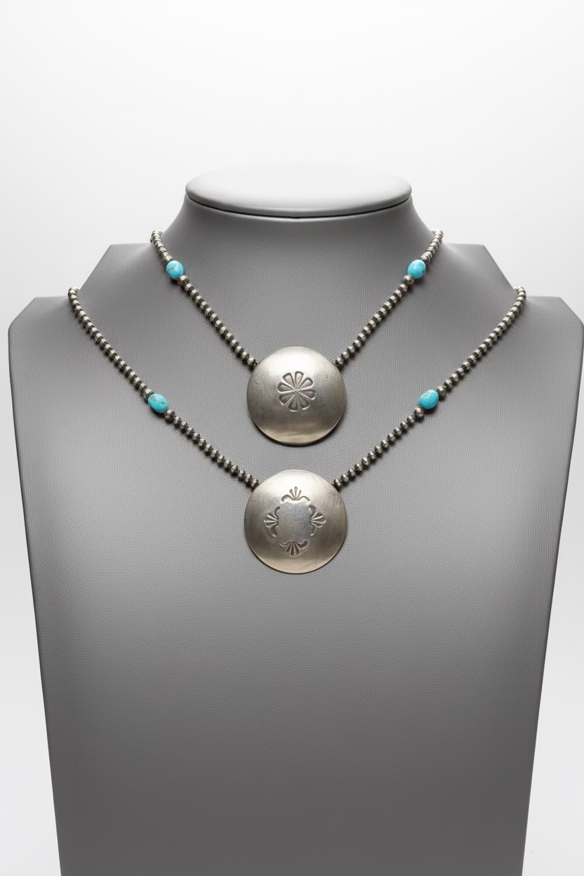 Kellywood Crest Concho Necklaces