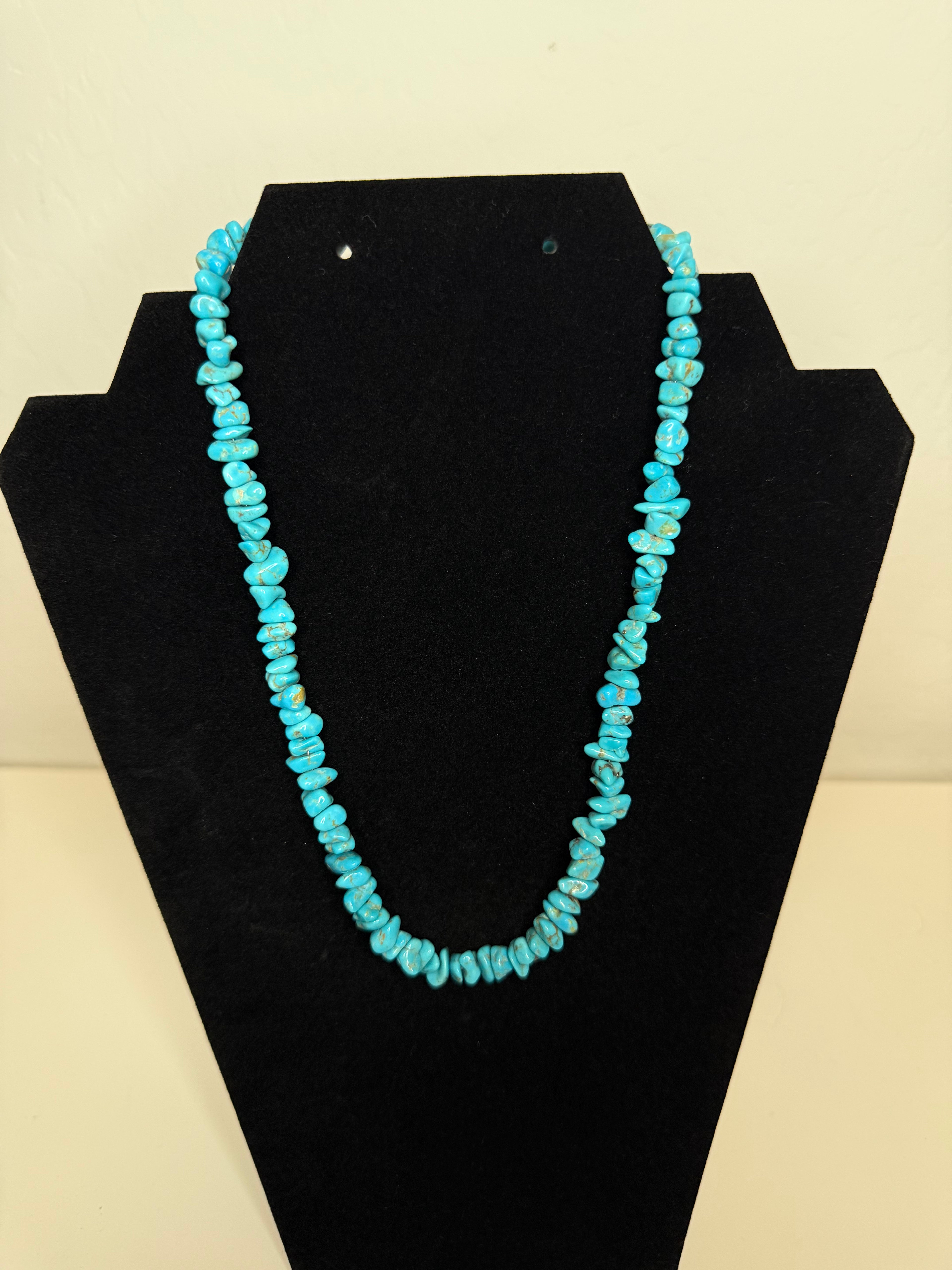 Sleeping Beauty Chip Necklace